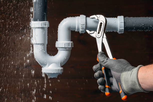 Professional Drain Cleaning technician working in Oak Hill, FL